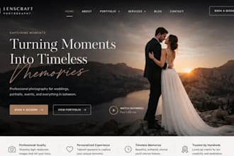 design squarespace wedding officiant website ordained minister ceremony website