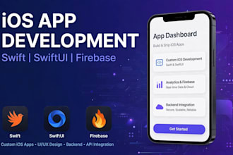 develop ios app in swift swiftui uikit fix bug