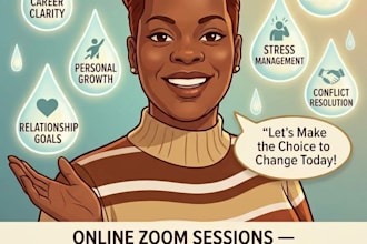 offer a safe space to chat, listen, and guide your life