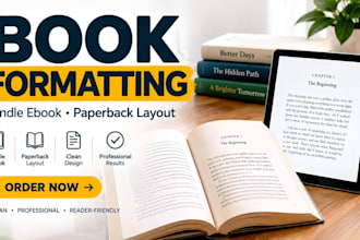 format your book for kindle and paperback
