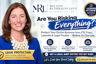 do a legal liability audit for your online business and digital products