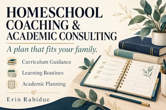 provide homeschool coaching and academic consulting