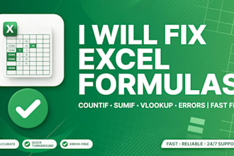 fix excel formula errors