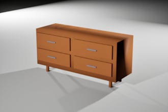 model a game ready hard surface 3d prop in blender