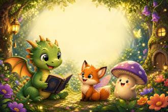 draw children book illustration,children story book illustration kids story book