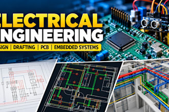 do complex electrical engineering, circuit, drawings, mep, systems