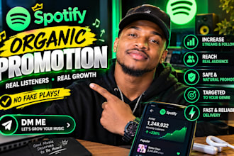 do spotify music promotion, spotify track, album promotion