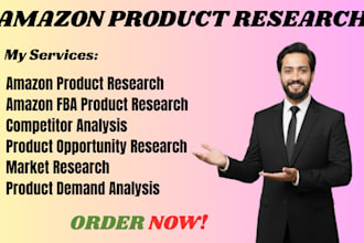 amazon product research competitor analysis product opportunity market research