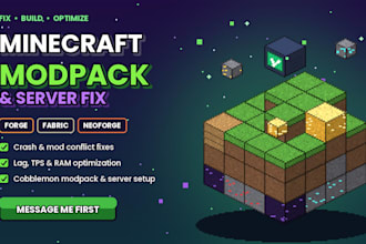 create fix optimize minecraft modpack forge fabric cobblemon developer