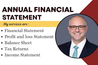 prepare your german annual financial statements, balance sheet, tax returns