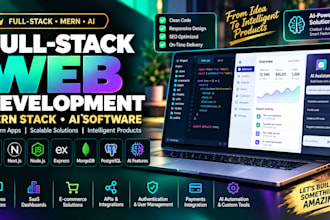 be a full stack web developer, mern stack developer, and ai software developer