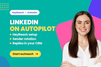 setup heyreach linkedin outreach heyreach smartlead instantly crm sync