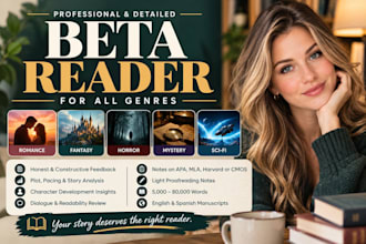 romance beta reader alpha beta reader fantasy beta reader nonfiction beta reader