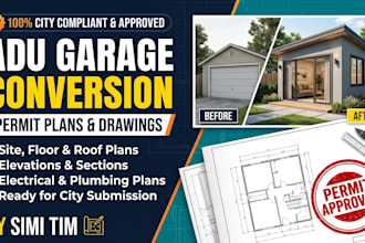 design adu permit plans and blueprints
