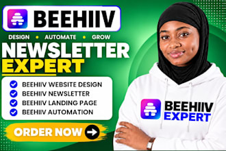 setup beehiiv newsletter beehive website beehive landing page beehive automation