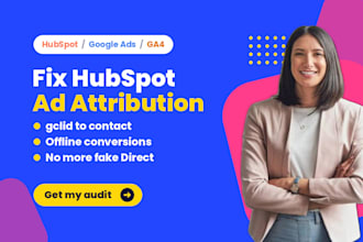fix hubspot attribution gclid google ads offline conversion hubspot tracking