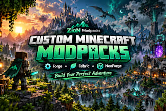 create a custom minecraft modpack for you and your friends