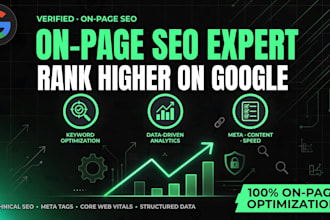 do complete on page technical and off page seo for website ranking