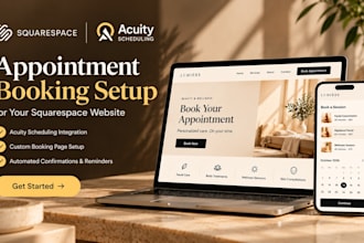 set up squarespace acuity scheduling and booking system