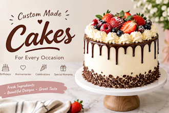 do cake website design for you