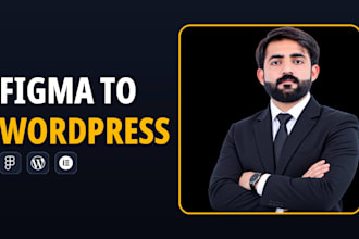 convert figma to wordpress site with elementor pro
