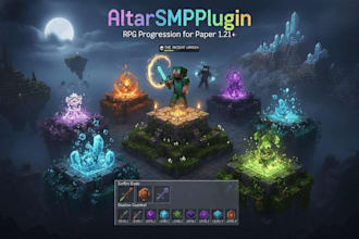 create a custom minecraft plugin or fabric mod