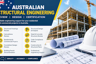 do australian structural drawings review and stamp for permit