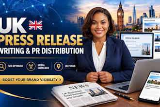 uk press release write PR submit press release distribution public relations