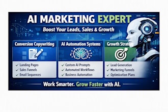 build ai prompt systems and conversion copy for our business