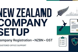 register your new zealand company nzbn gst and provide registered office support