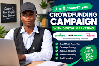promote and market your crowdfunding campaign