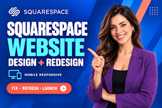 redesign your squarespace website for high conversion and mobile performance