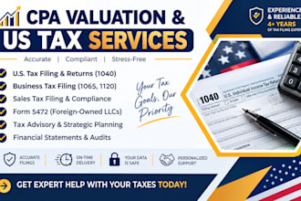 prepare us tax return irs form 1065 partnership tax k1 k2 k3 and schedule c
