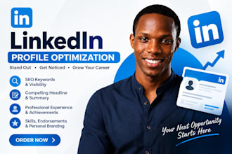 optimize your linkedln profile, rewrite your linkedin summary, and boost