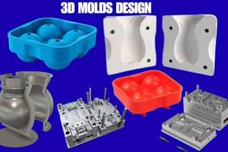 do printable ice sphere mold casting mold custom injection mold