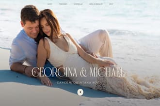 design wix wedding website zola wedding site save the date joy wedding website