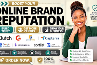 optimize clutch profile g2 goodfirms capterra designrush ORM online reputation