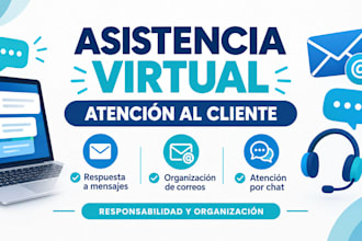 ofrecere asistencia virtual y atencion al cliente
