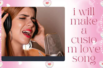 compose custom love song wedding anniversary, boyfriend to girlfriend proposing