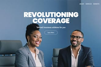 design redesign wix life insurance website wix insurance agency lead generation