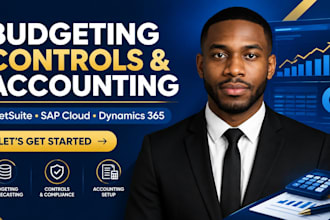setup budgeting controls and accounting for netsuite sap cloud dynamics365