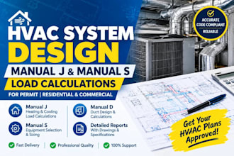 do hvac design and load calculations