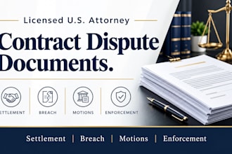 draft a settlement agreement violation complaint