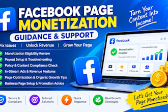 optimize your facebook page monetization, fix payout and policy issues