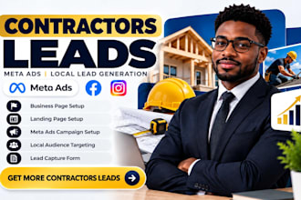 get roofing leads house painting ads construction contractor leads with meta ads