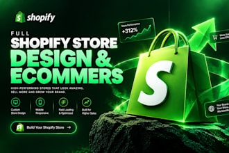 design or redesign your shopify store