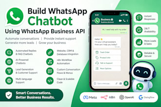 build whatsapp chatbot using whatsapp business api