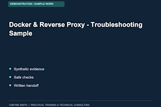 help troubleshoot your linux docker nas or self hosted setup