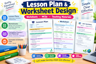 create professional computer science lesson plans, and study materials