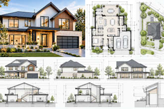 be your architectural draftsman for floor plan, house plan, permit drawings